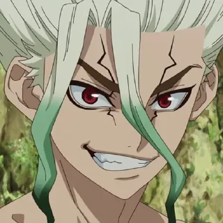 ⛰-Dr. Stone, Telegram Sticker