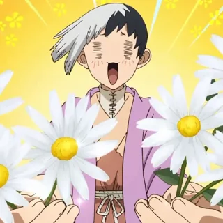 🌏-Dr. Stone, Telegram Sticker