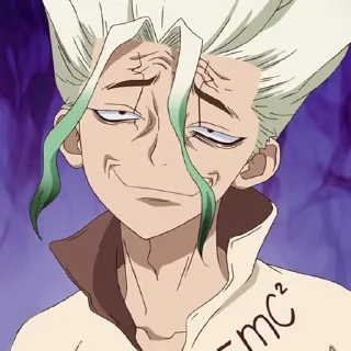 🌏-Dr. Stone, Telegram Sticker