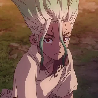 ⛰-Dr. Stone, Telegram Sticker