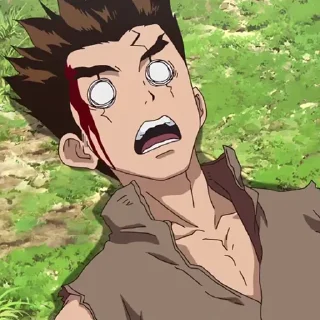 ⛰-Dr. Stone, Telegram Sticker