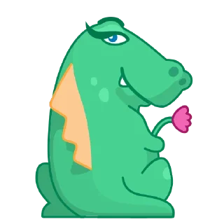 🌹-Dragon Komo by Sanat Rath, Telegram Sticker