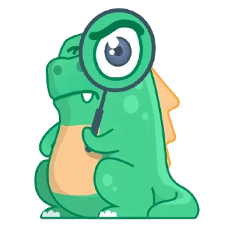 👁-Dragon Komo by Sanat Rath, Telegram Sticker