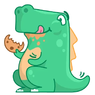 🍪-Dragon Komo by Sanat Rath, Telegram Sticker