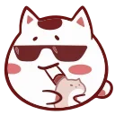 😎-Dragon Raja Animated, Telegram Sticker
