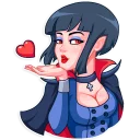 😘-Drakulessa, Telegram Sticker