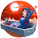 ⏰-Drakulessa, Telegram Sticker