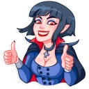 👍-Drakulessa, Telegram Sticker