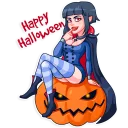 🎃-Drakulessa, Telegram Sticker