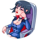 😶-Drakulessa, Telegram Sticker