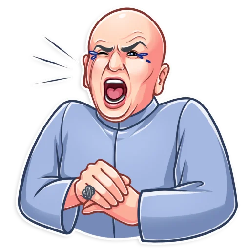 Dr. Evil, telegram sticker