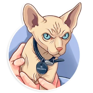 😡-Dr. Evil, Telegram Sticker
