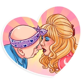💑-Dr. Evil, Telegram Sticker