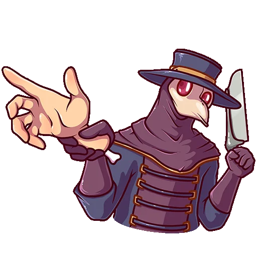 Doktor Schast, telegram sticker