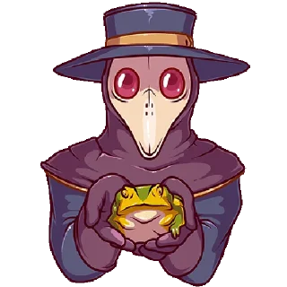 🐸-Doktor Schast, Telegram Sticker