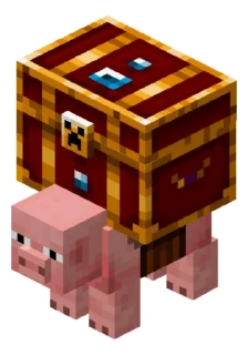 🐷-Minecraft Dungeons, Telegram Sticker