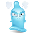 😡-Durex Pack, Telegram Sticker
