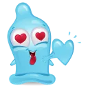😍-Durex Pack, Telegram Sticker