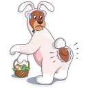 😥-Easter Bear, Telegram Sticker