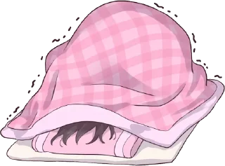 😱-Menhera chan, Telegram Sticker
