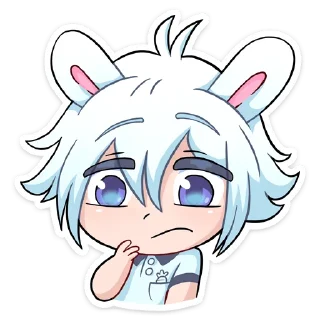 😕-Эдди (@TgSticker), Telegram Sticker
