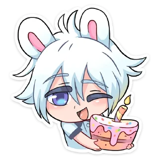 🎂-Эдди (@TgSticker), Telegram Sticker