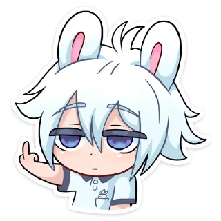 🖕-Эдди (@TgSticker), Telegram Sticker