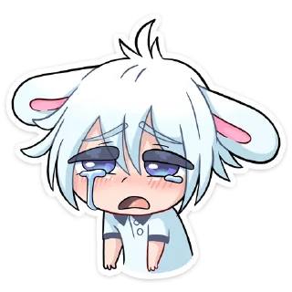😭-Эдди (@TgSticker), Telegram Sticker