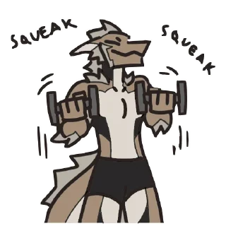 💪-Eden!, Telegram Sticker