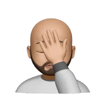 🤦‍♂-EDUSTICKERS, Telegram Sticker
