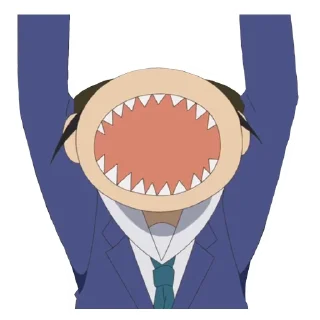 😬-Eizouken ni wa Te wo Dasu na!, Telegram Sticker