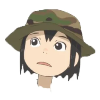 😶-Eizouken ni wa Te wo Dasu na!, Telegram Sticker