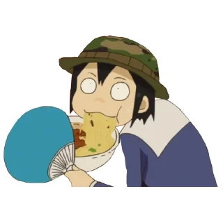 🍜-Eizouken ni wa Te wo Dasu na!, Telegram Sticker