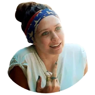 🖕-Elizabeth Olsen, Telegram Sticker