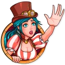 😧-Elizabeth, Telegram Sticker
