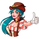 👍-Elizabeth, Telegram Sticker