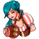 😌-Elizabeth, Telegram Sticker