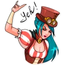 🤘-Elizabeth, Telegram Sticker