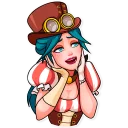 🤤-Elizabeth, Telegram Sticker
