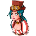 😑-Elizabeth, Telegram Sticker