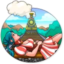 😵-Elizabeth, Telegram Sticker