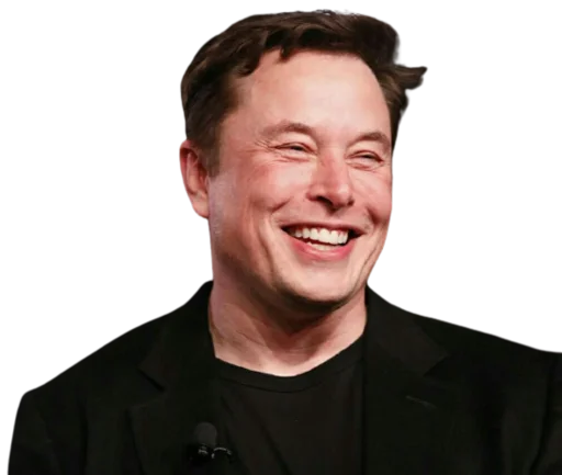 Elon Musk, telegram sticker