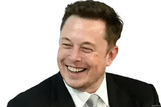 😂-Elon Musk, Telegram Sticker