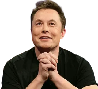 😄-Elon Musk, Telegram Sticker