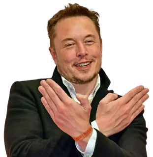 🙅‍♂-Elon Musk, Telegram Sticker