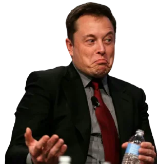 🤷‍♂-Elon Musk, Telegram Sticker