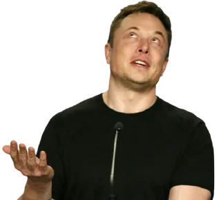 🙄-Elon Musk, Telegram Sticker