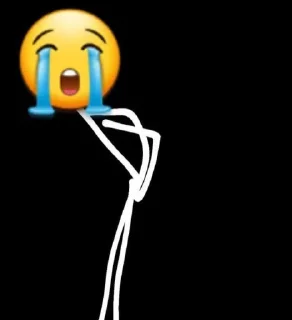 😭-curyan dari twt gaed @alynsky, Telegram Sticker