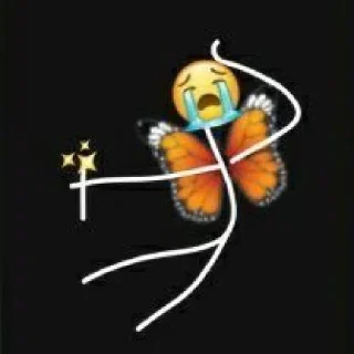 😭-curyan dari twt gaed @alynsky, Telegram Sticker