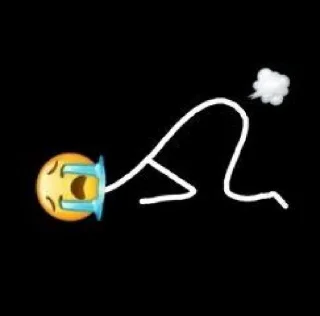 😭-curyan dari twt gaed @alynsky, Telegram Sticker